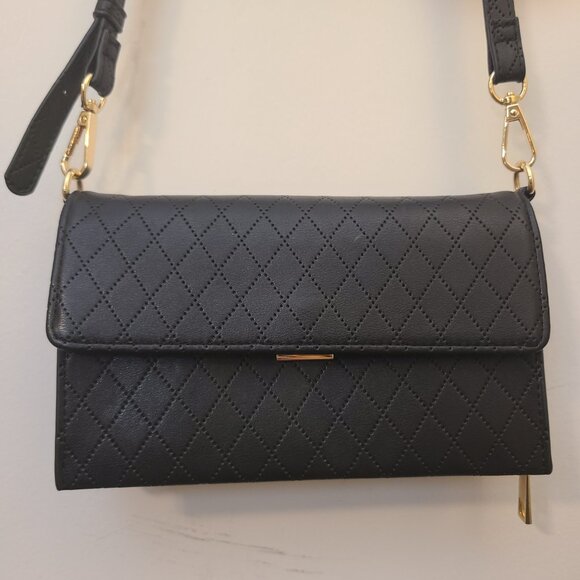 Call It Spring black quilted purse - Picture 2 of 6